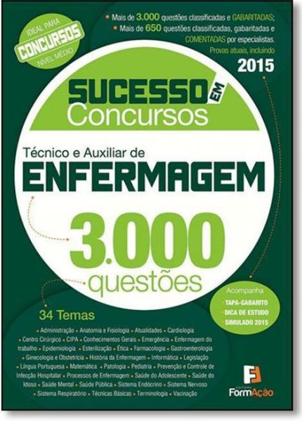 SUCESSO EM CONCURSOS DE ENFERMAGEM